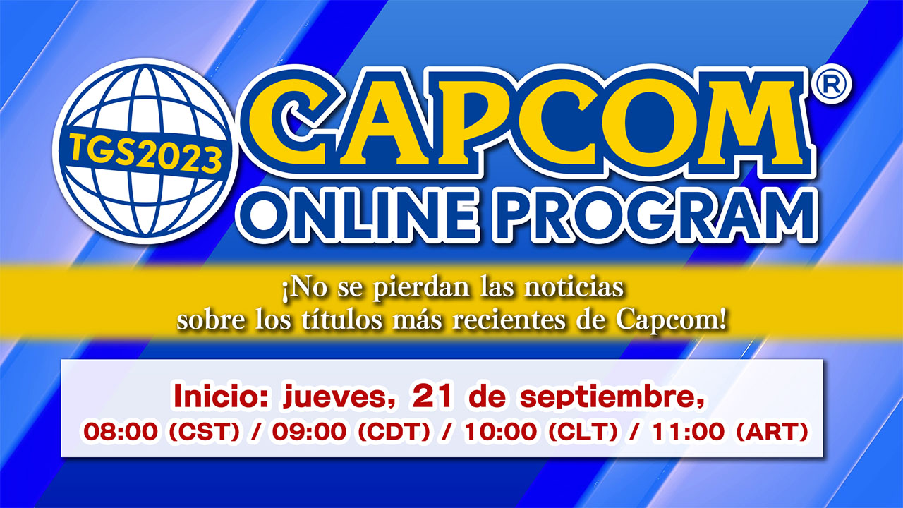 Programa especial en línea de Capcom para el TGS 2023